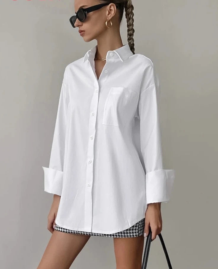 Oversize White Shirt