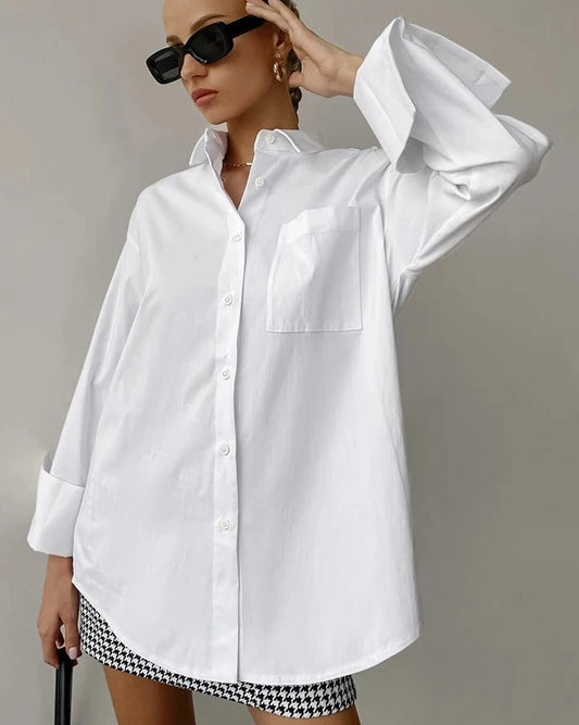 Oversize White Shirt